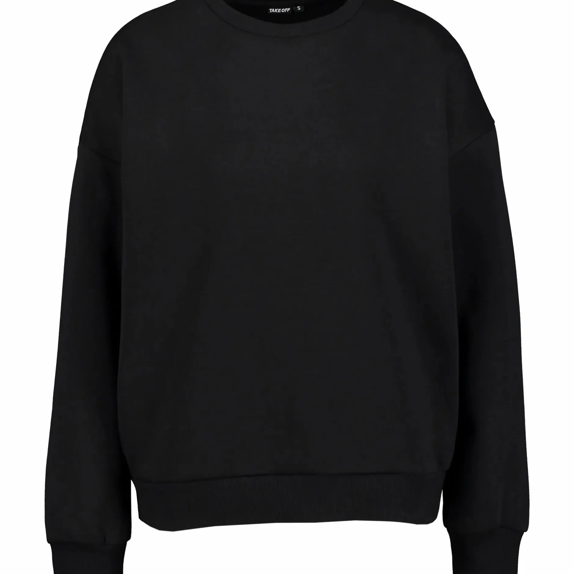 basic crewneck w<TAKEOFF