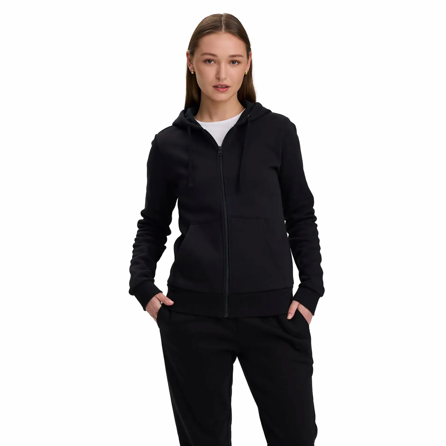 basic zip hood w<TAKEOFF Discount