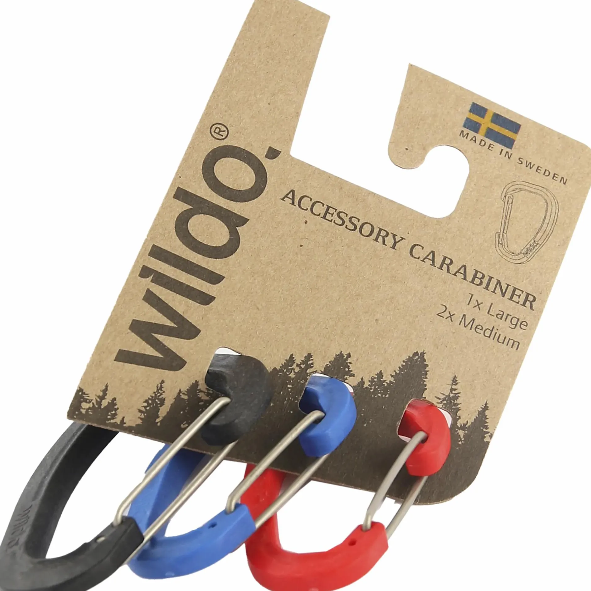carabiner set, 2m+1l<WILDO Sale
