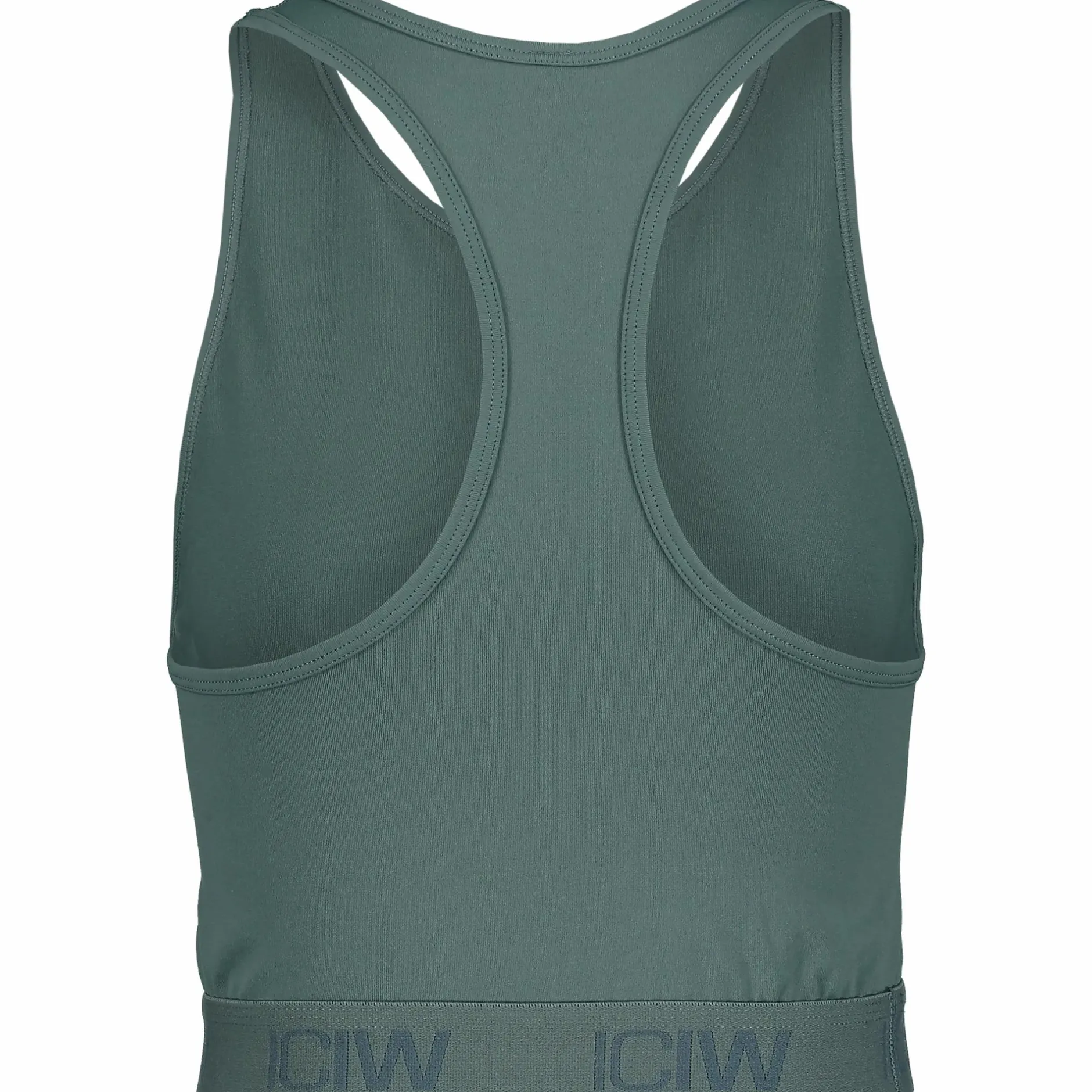 define seamless logo cropped tank top<ICANIWILL Hot