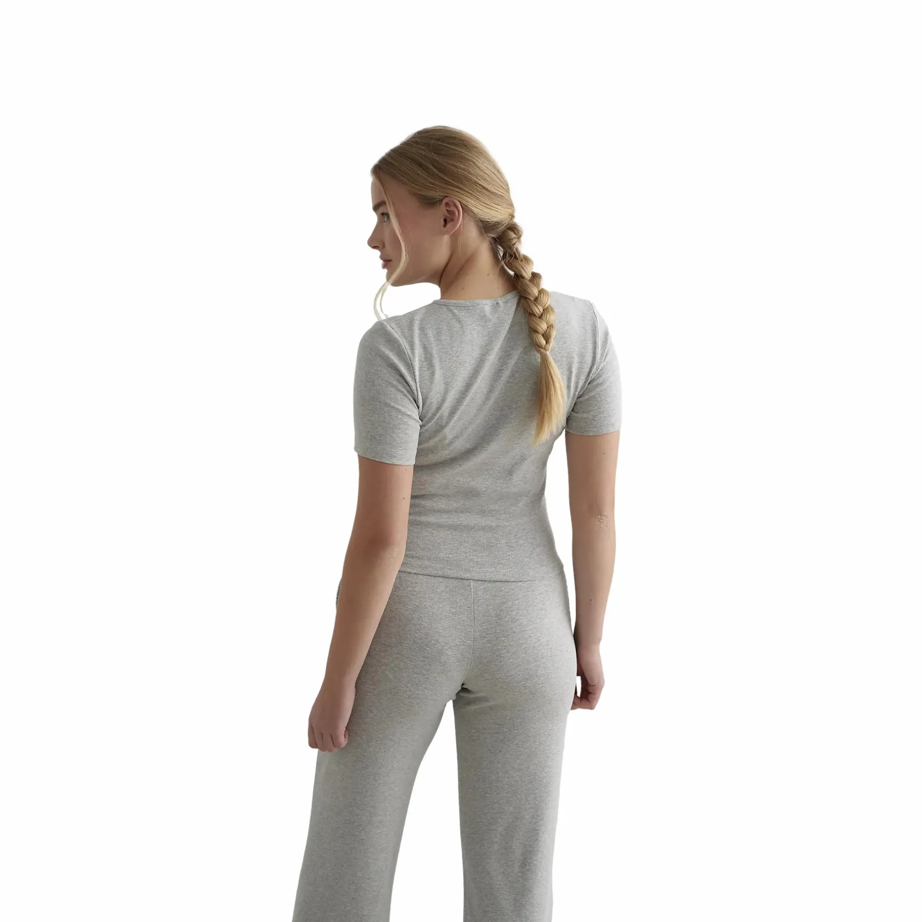 ease ribbed short sleeve<AIM´N