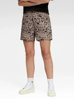 ess graphic animal high-rise aop woven shorts 4<PUMA Clearance