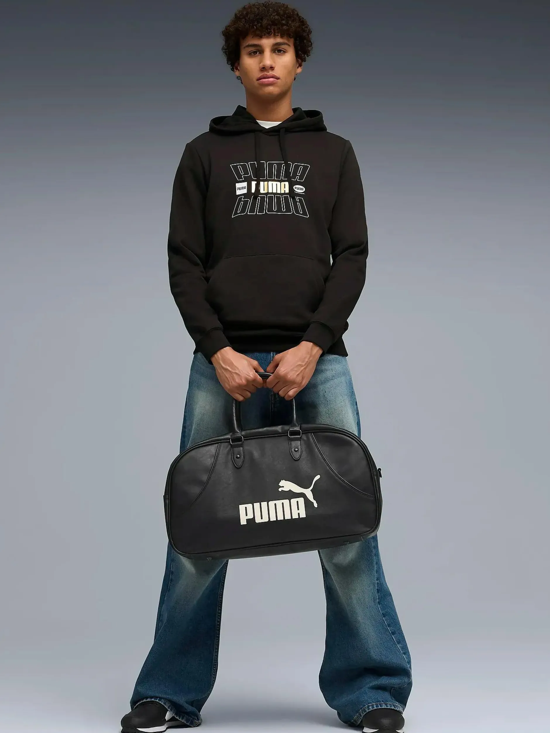 ess logo lab holiday hoodie m<PUMA Hot