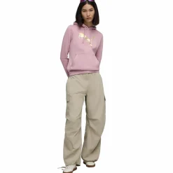 ess metallic hoodie w<PUMA Sale
