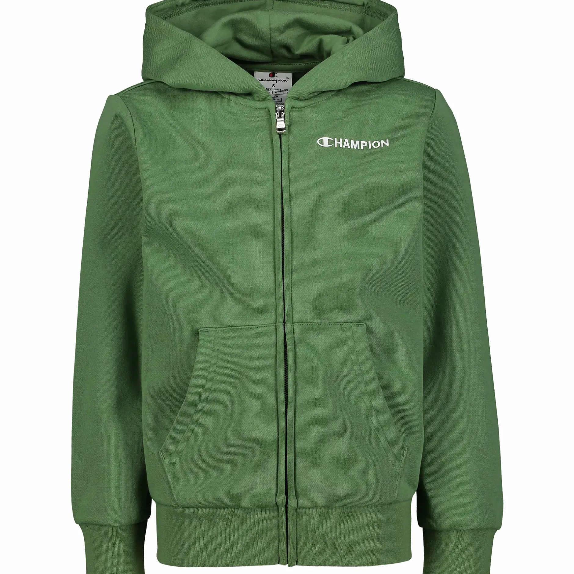hooded full zip sweatshirt jr<CHAMPION New