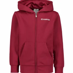 hooded full zip sweatshirt jr<CHAMPION