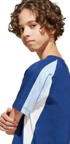 j colorblock t-shirt<ADIDAS New