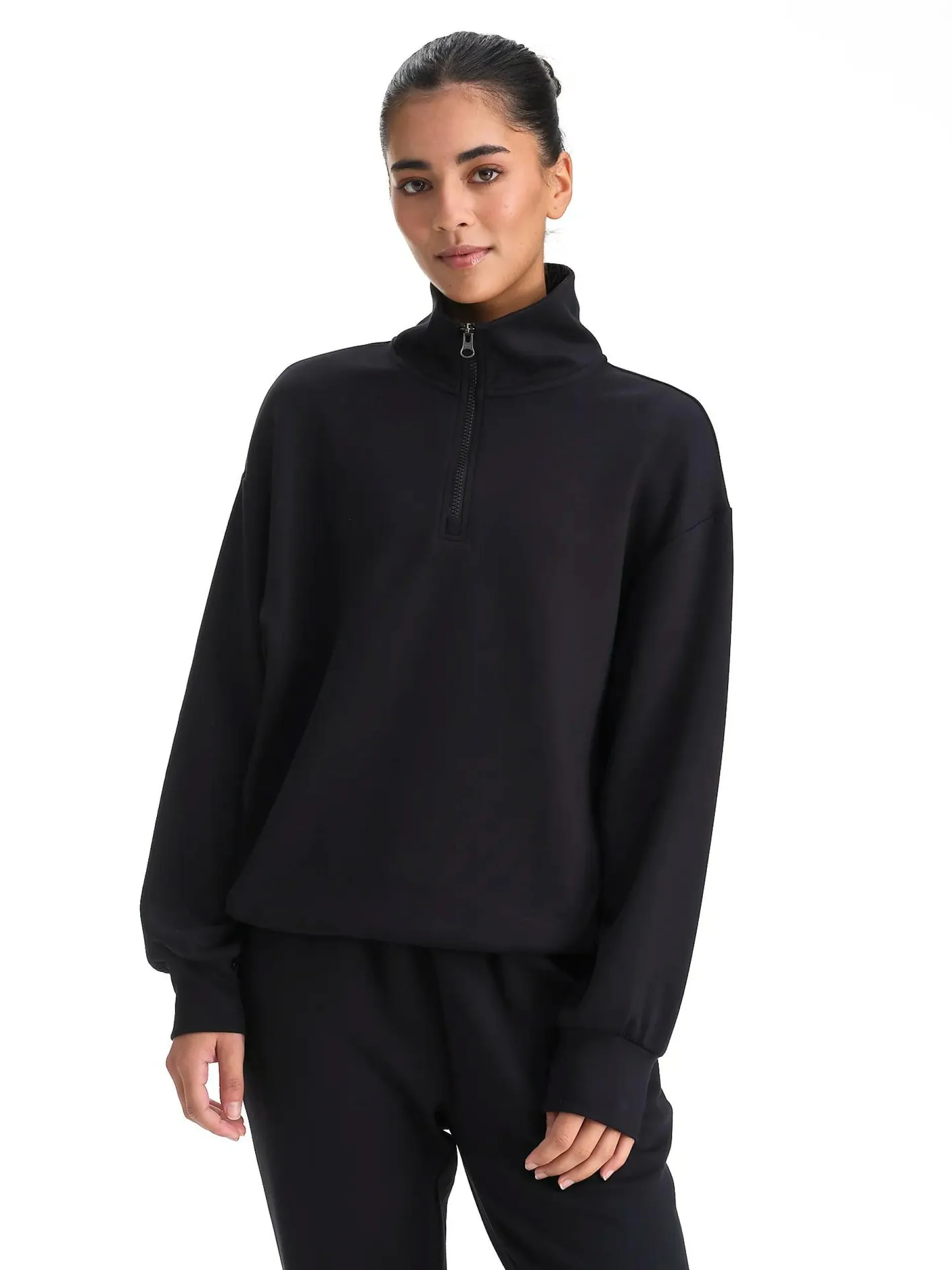 lounge half zip w<LE DON DE VIE Clearance