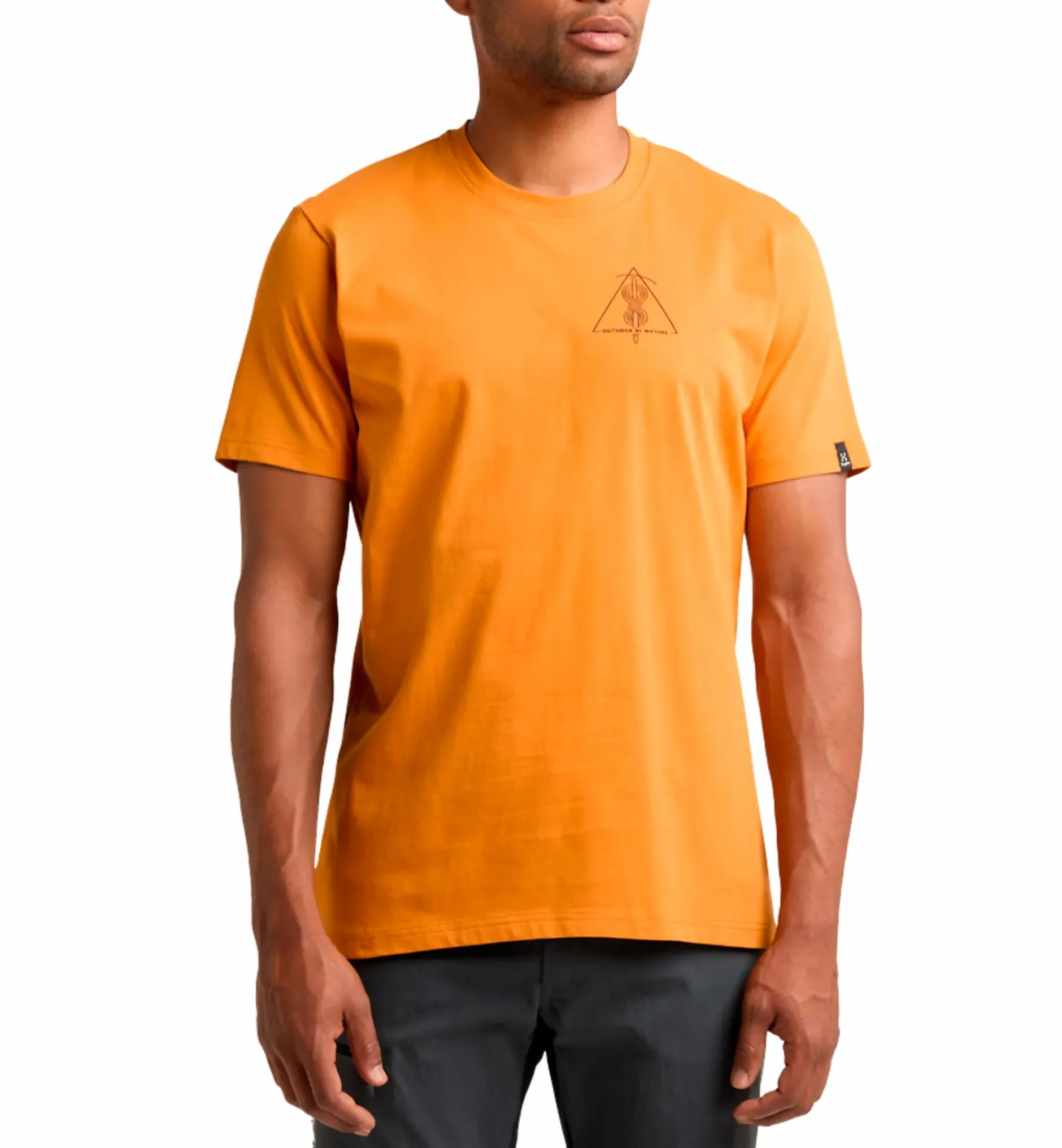 outsider by nature print tee men<HAGLÖFS Online