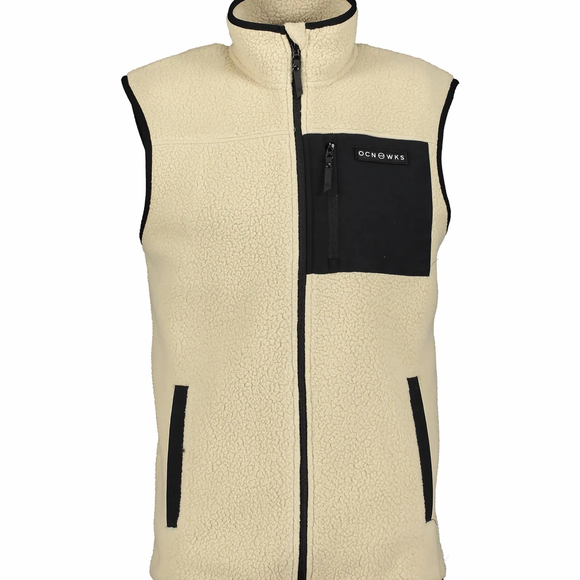 pile zip vest m<OCEAN WORKS Outlet