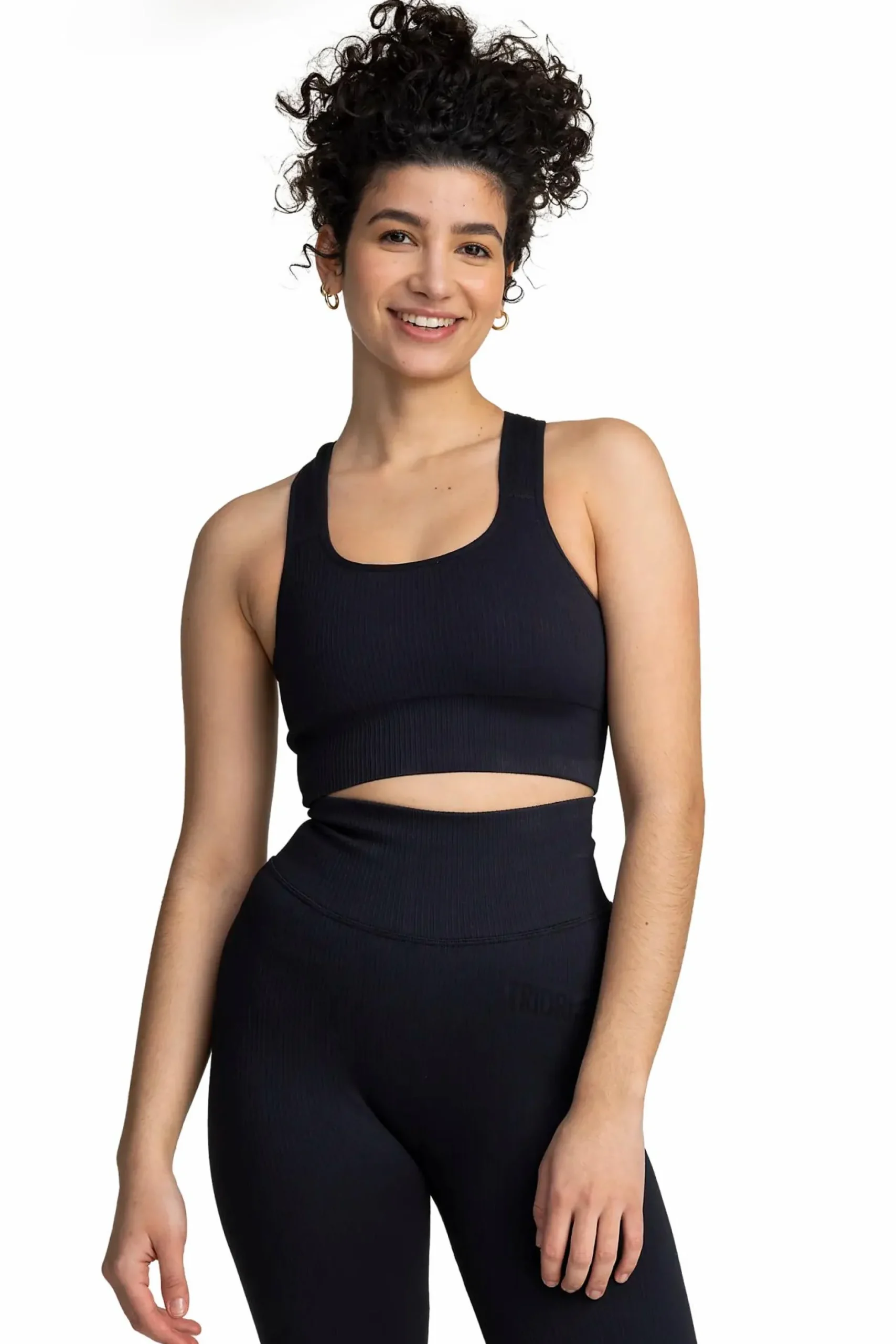 ribbed seamless bra w<TRIDRI Best