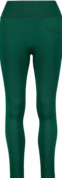 ribbed seamless tights w<TRIDRI New