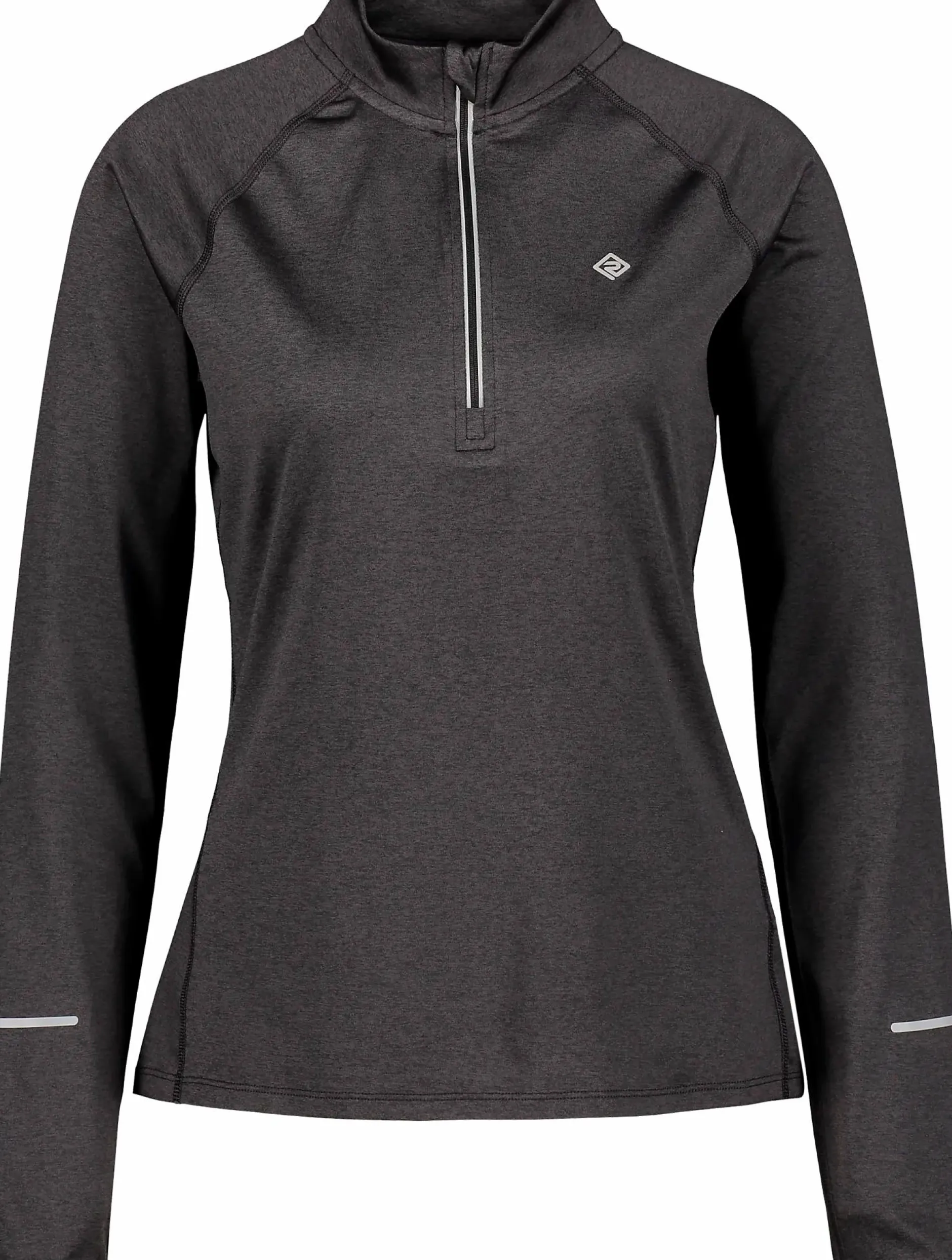 run half zip, pitkähihainen treenipaita, naisten<RONHILL Hot