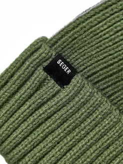 seg ribbed beanie w<SEGER Sale