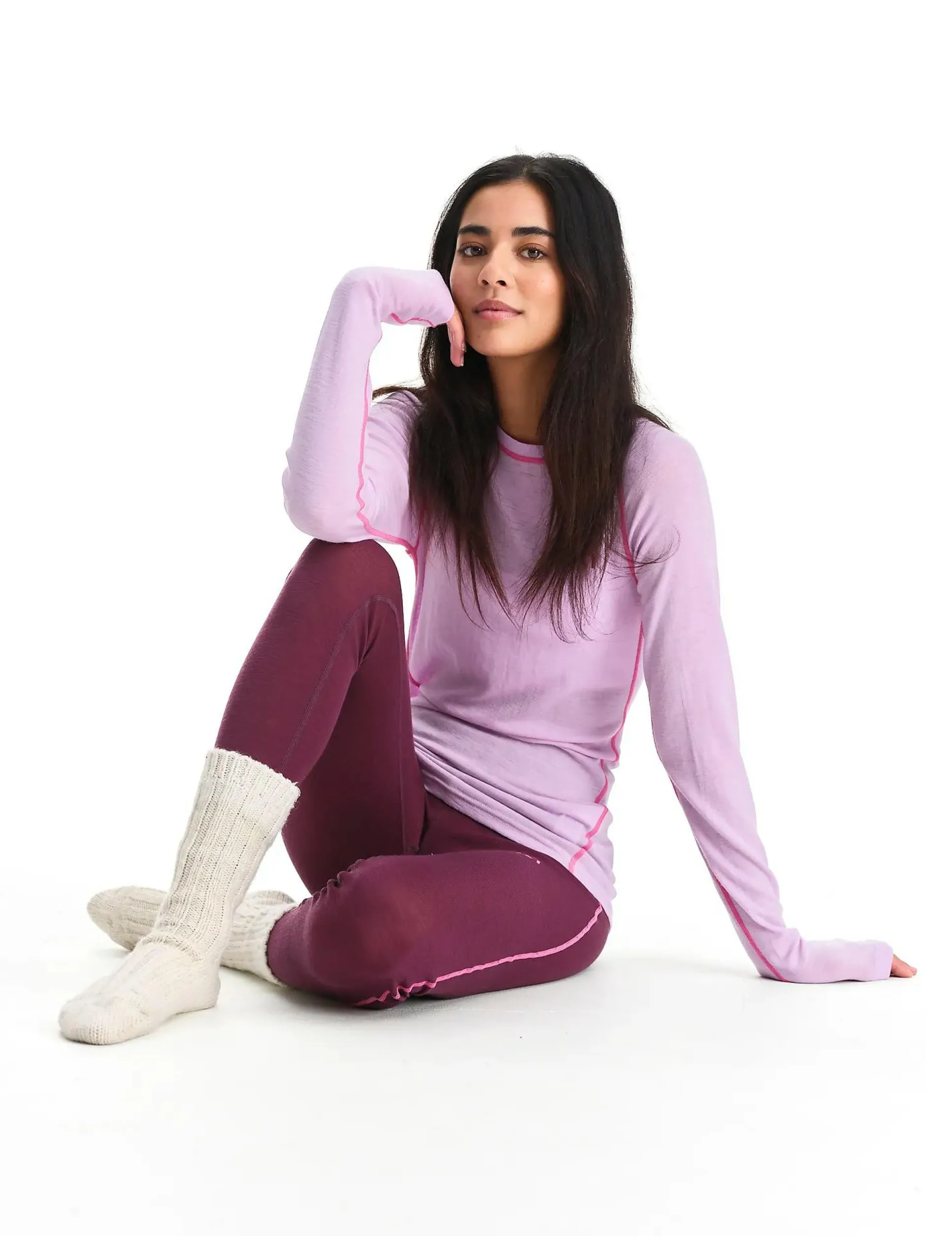 signe wool set w<KARI TRAA Clearance