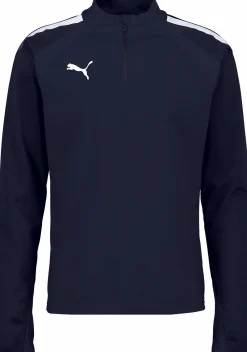 t liga 1/4 zip top jr<PUMA