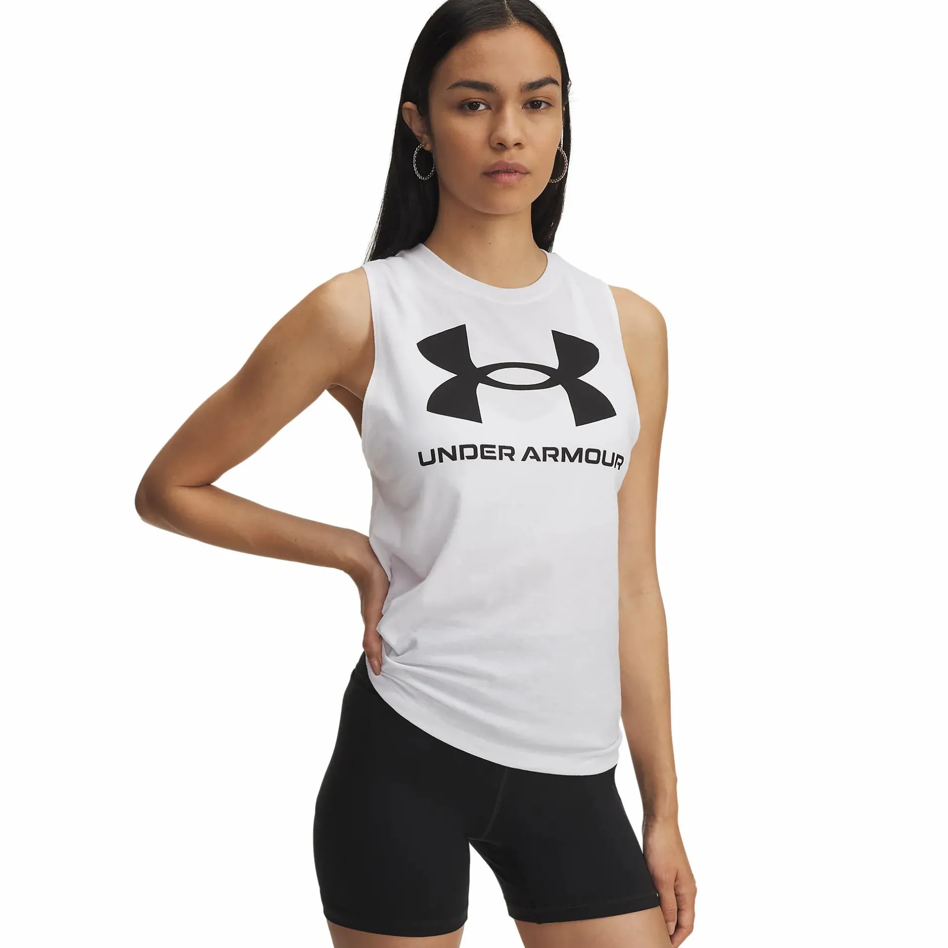 ua logo tank w<UNDER ARMOUR Hot