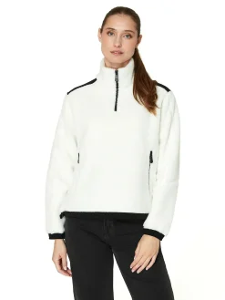 w gale pile half zip<SAIL RACING