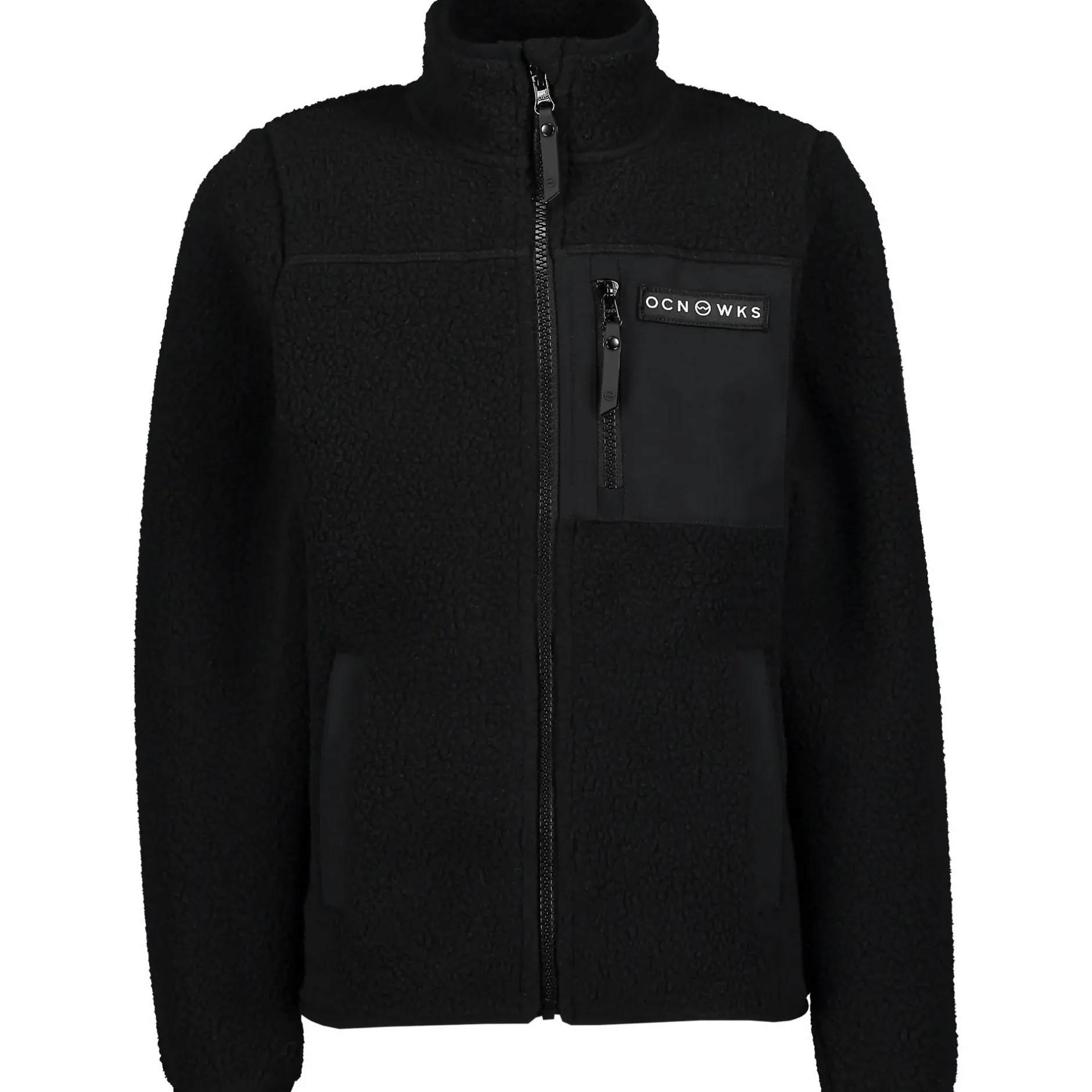 zip pile jacket jr<OCEAN WORKS Hot